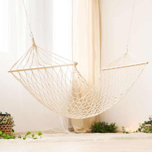 Woven Rope Hammock 