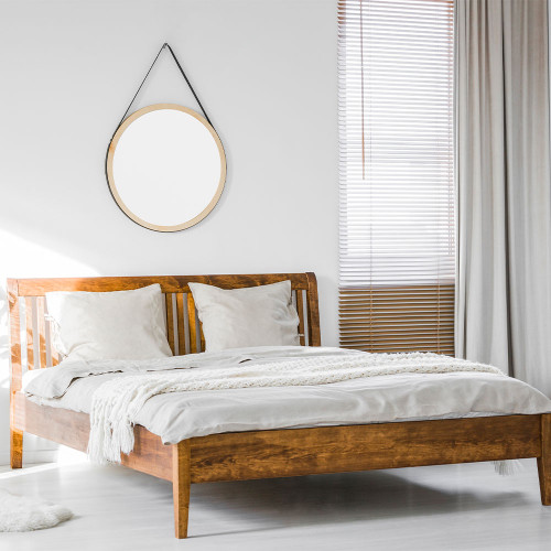 Rustic Wood Bed Frame